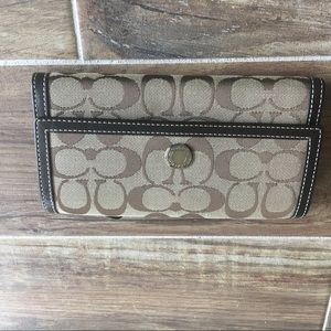 Coach Brown wallet.